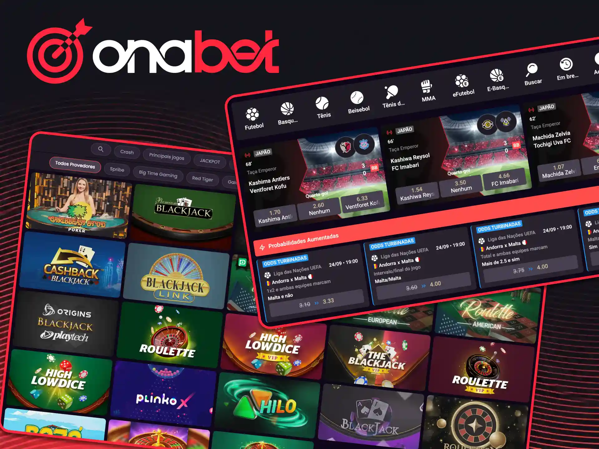 Descubra por que a OnaBet é a escolha ideal para jogos de cassino e apostas esportivas.